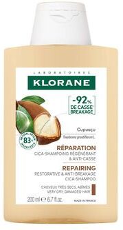 Klorane Cupuaçu Repairing CICA-shampoo 200 ml