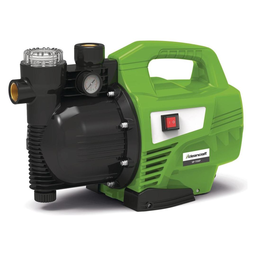 Cleancraft Wasserpumpe Gartenpumpe GP 1106P selbstansaugend, für Klarwasser, für Haus und Garten (Gartenpumpe) (7521305)