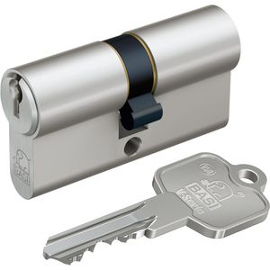 BASI Schließzylinder V50, V5010-2222, mit 3 Schlüsseln, 22/22 mm, verschiedenschließend