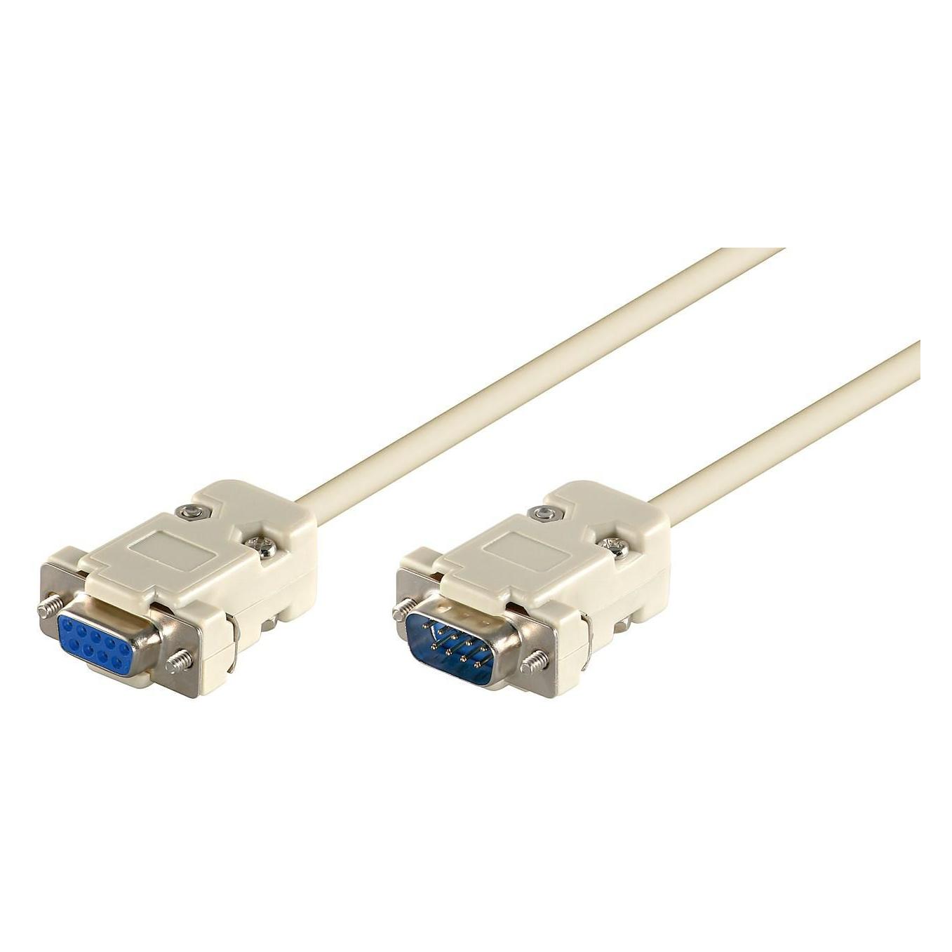 MicroConnect Serielles Verlängerungskabel (5 m, VGA) (SCSEHN5)