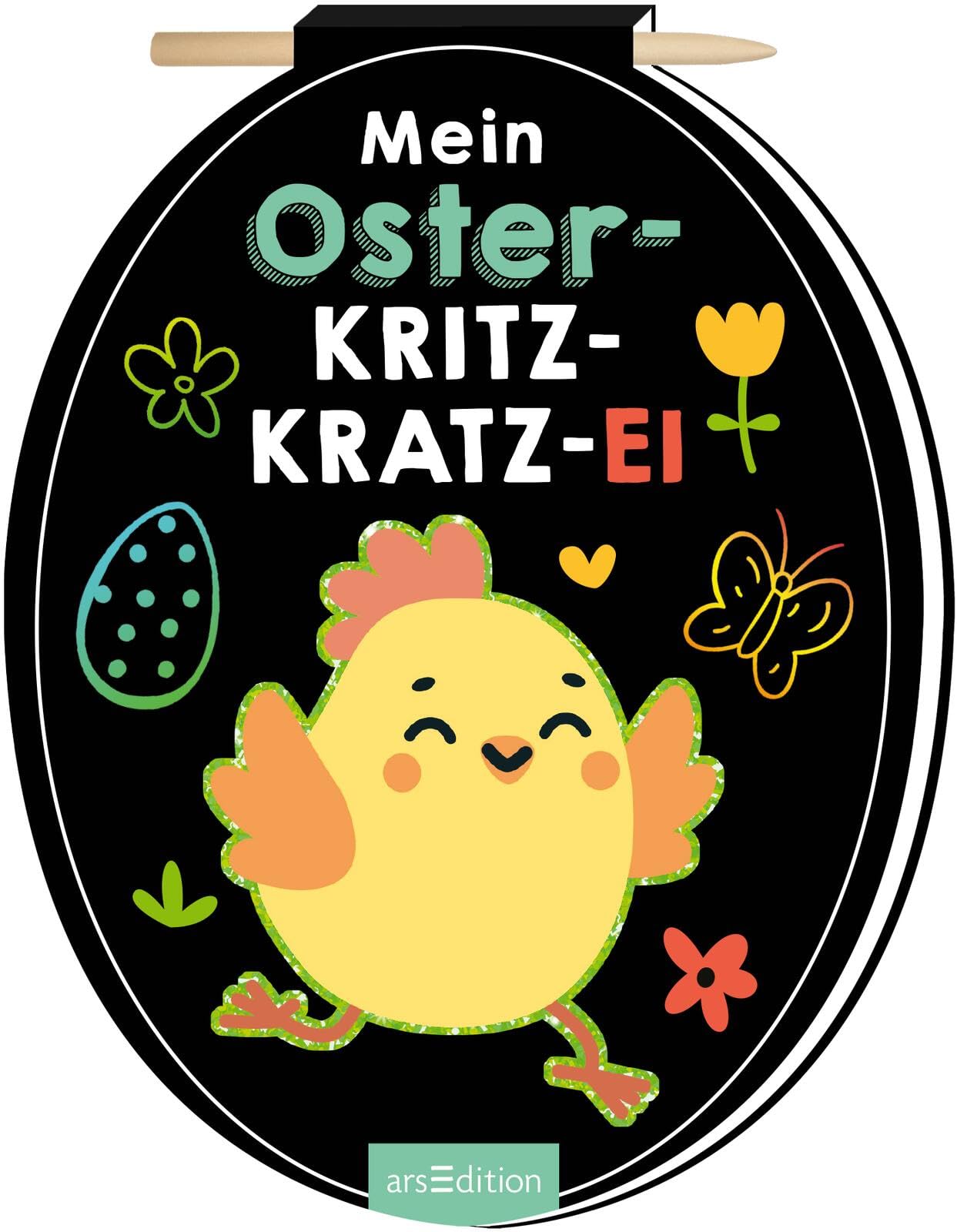 Mein Oster-Kritzkratz-Ei: Kreativer Kratzelspaß mit Malideen und Holzstift - Preis vom 30.09.2026 09:01:18 h