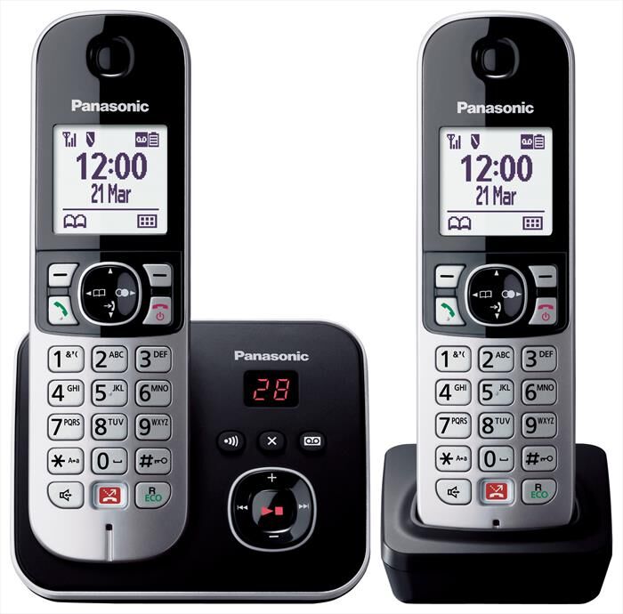 Panasonic Kx-tg6862jtb-nero