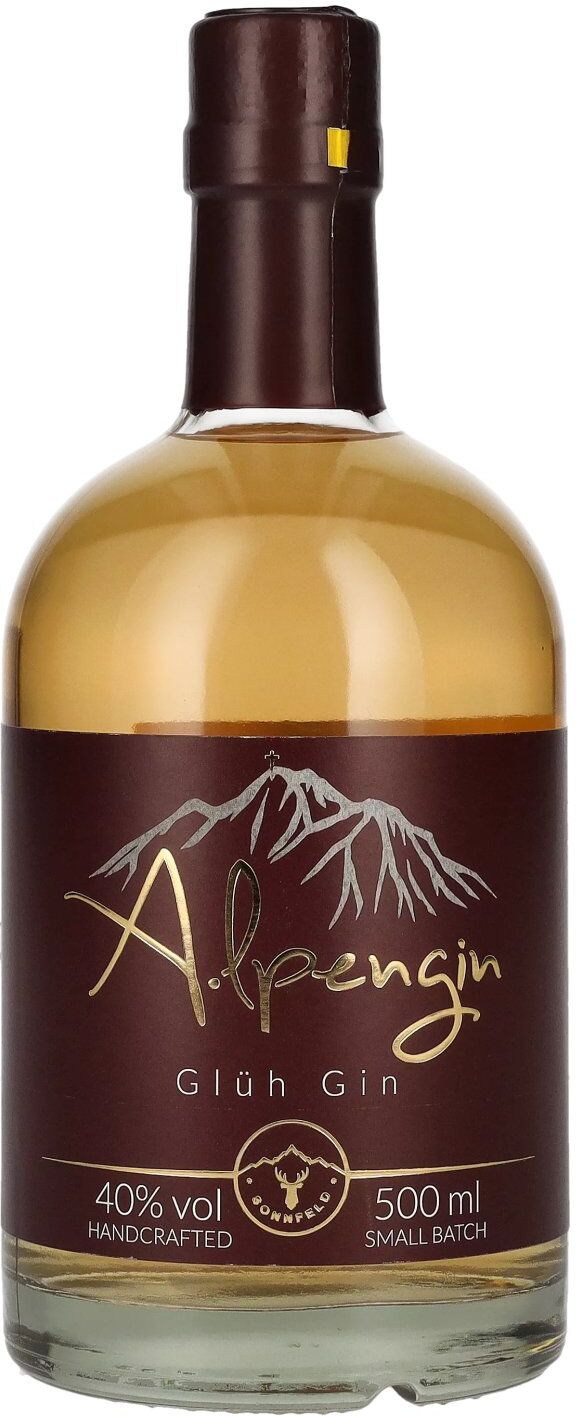 Alpengin Small Batch Handcrafted Glüh Gin 40% Vol. 0,5l