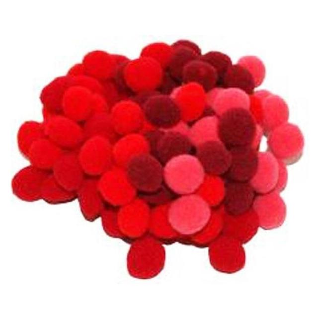 Brewis Rote Pompons 10mm 100 Stk (47593705)