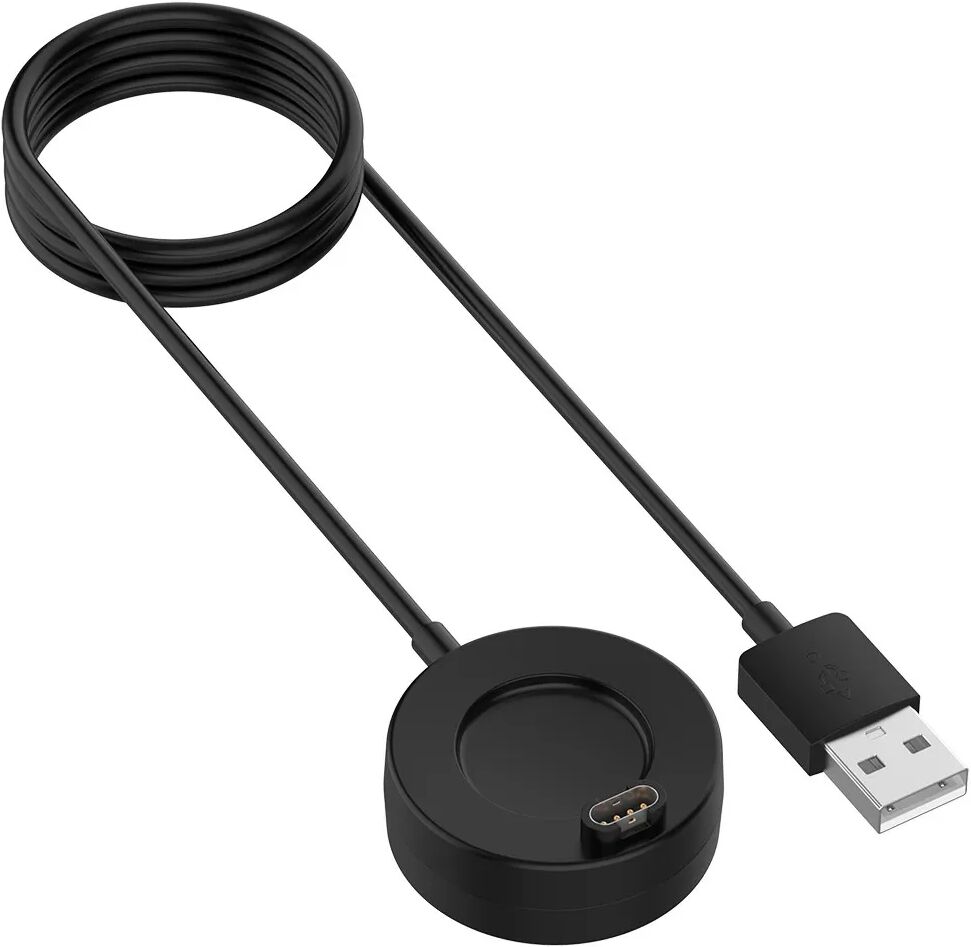 INF Garmin Fenix 8/7/6/5 Smartwatch-Ladegerät, USB-A-Ladekabel mit rundem Sockel (1 m)
