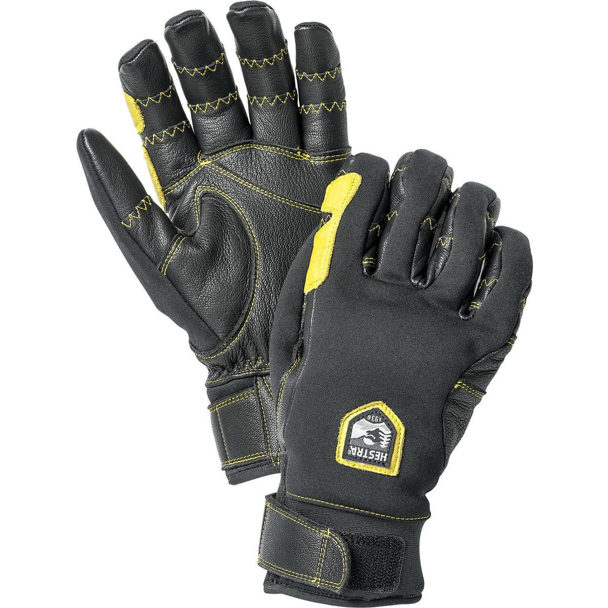 Hestra Ergo Grip Active - 5 Finger black/black (100100) 9 32950-100100-9