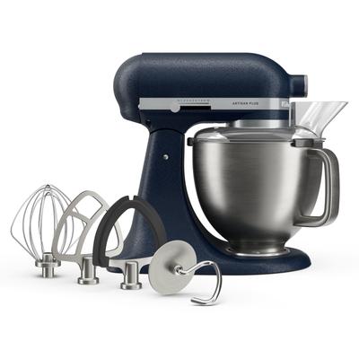 KITCHENAID Küchenmaschine "Artisan Plus 5KSM50PKV", blau (wild blauberry), B:24cm H:36cm T:37cm, Küchenmaschinen, Küchenmaschine