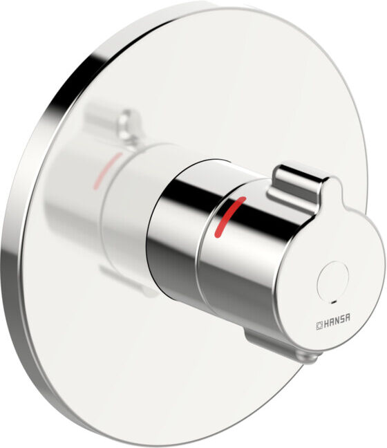 Hansa HANSACLINICA Kit de montage UP-Thermostat, rosace ronde, chrome (88609085)