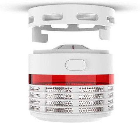 Détecteur de fumée PROTECK avec pile Lithium MIIDEX 100647 Blanc