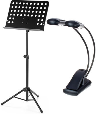 Thomann Orchestra Stand Deluxe Bundle Noir