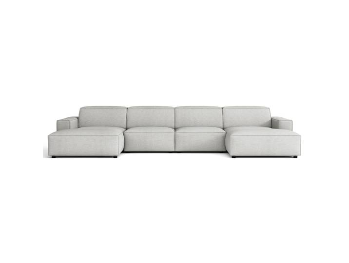 Modulares Ecksofa Sellmo U-förmig universal hellgrauer