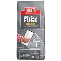 Lugato Sicherheitsfuge 5kg flexibel silber