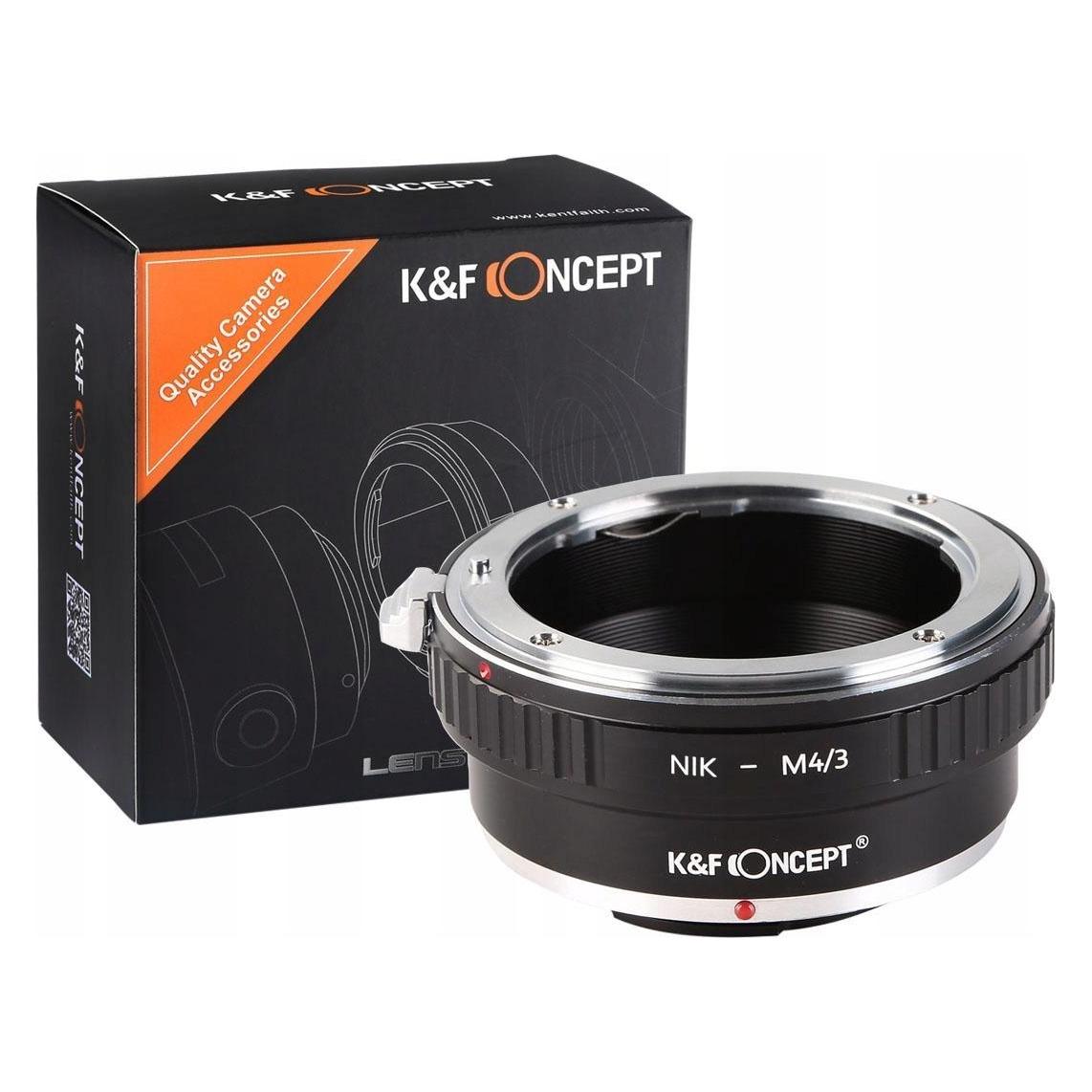 K&F Concept Kf Adapter Do Olympus / Panasonic M4/3 Micro 4/3 Na Nikon Ai Ai-s Af Af-s / Kf06.078 (35254868)