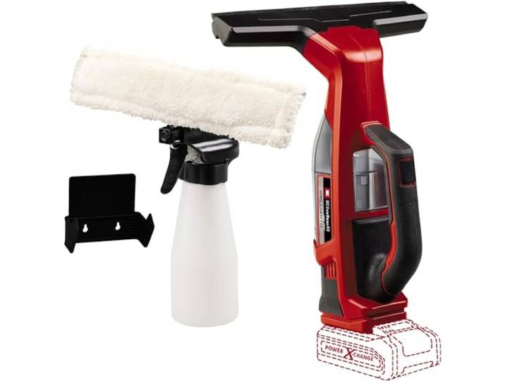 Einhell accu-raamreiniger BRILLIANTO