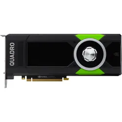 HP Quadro P5000 (16 GB, GDDR5X), Grafikkarte, Grün, Schwarz