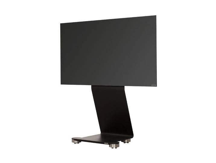 wissmann raumobjekte TV-Ständer rollbarer Fernsehhalterung, (bis 65,00 Zoll, mobile TV-Erhöhung, rollbar, unsichtbare Kabelführung, Made in Germany)