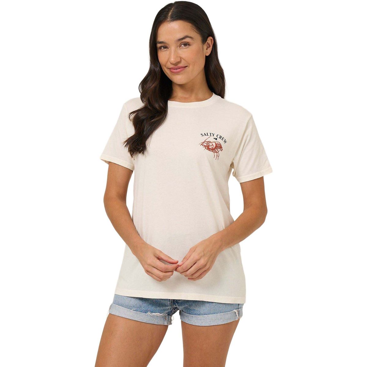 Salty Crew American Catch BF Tee off white (OFF) S 25035165W-OFF-S