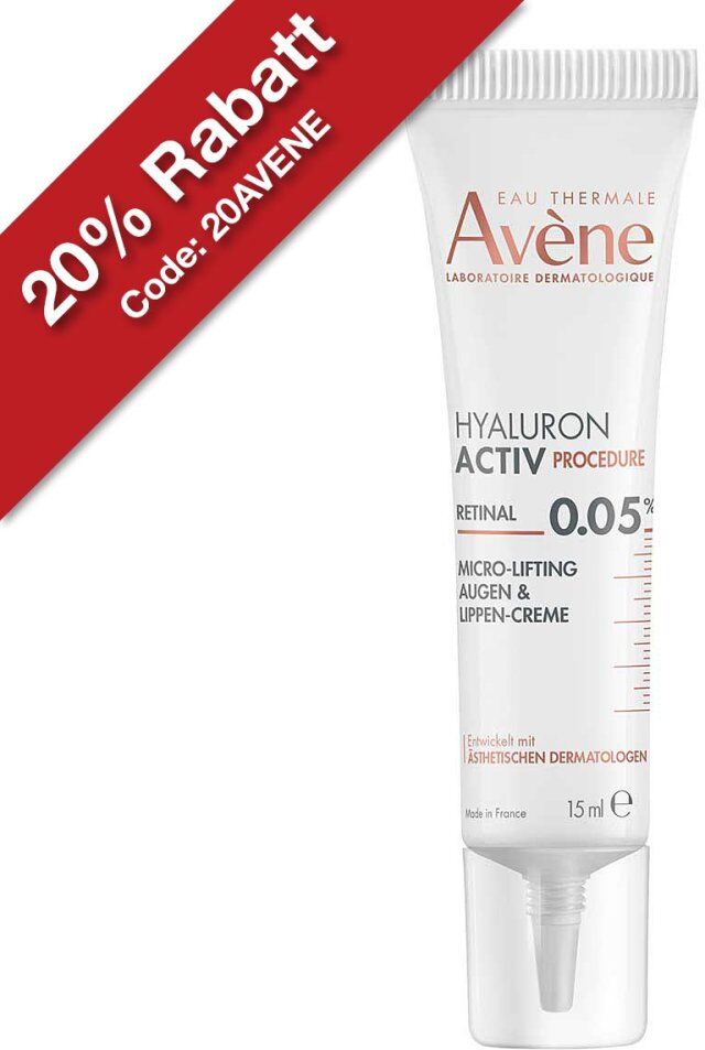 Avene Hyaluron Activ Procedure Augen-Lippen Creme 15ml