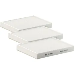 3x Filter Innenraumluft MANN-FILTER CU 2842 für VW Audi Transporter T5 Multivan