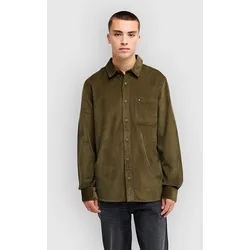 Quiksilver Smoke Trail Cord Hemd grape leaf Gr. L