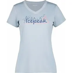 ICEPEAK Damen Shirt BURNHAM, Größe 3XL in Blau Blau