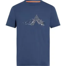 McKINLEY Herren Shirt He.-T-Shirt Shane II TEE M, Größe S in Blau Blau