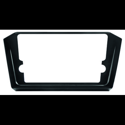 PHONOCAR Einbaurahmen/-blende, Radio Radio-Rahmen für VM112 schwarz glänzend 03057