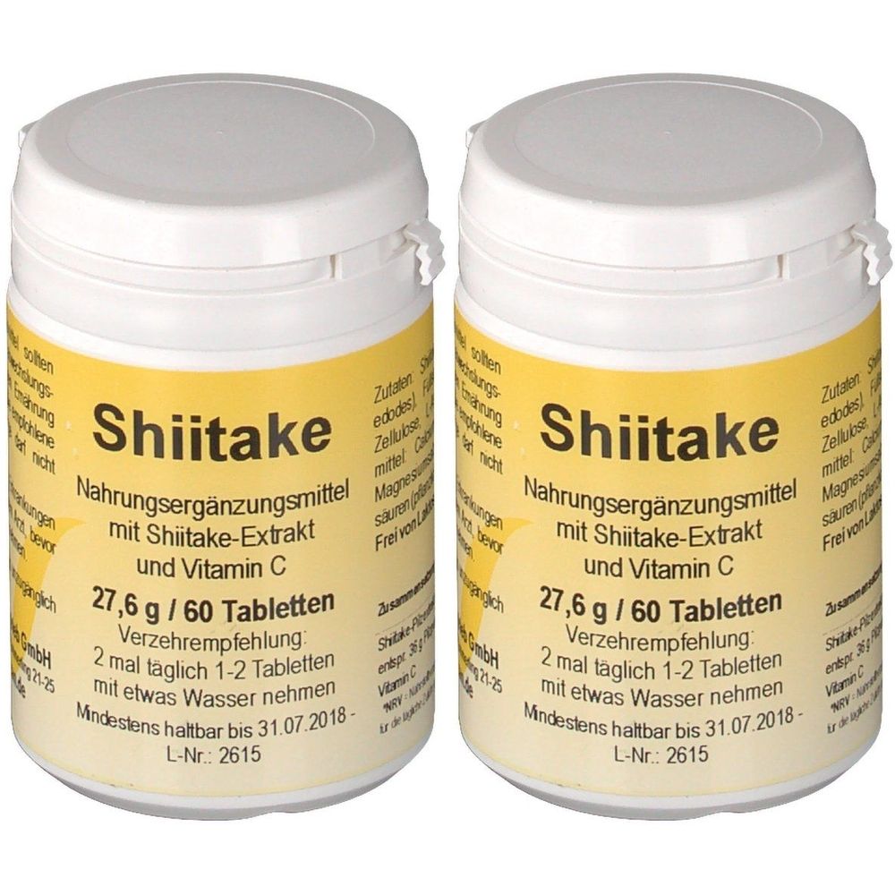 Shiitake Tabletten 2x 2x60 St