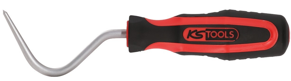 KS Tools 550.1073 Punttang zwart/rood 185 mm