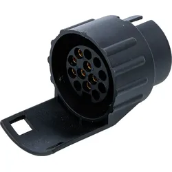 BGS Adapter für Anhängerstecker 12 V | 7-polig auf 13-polig