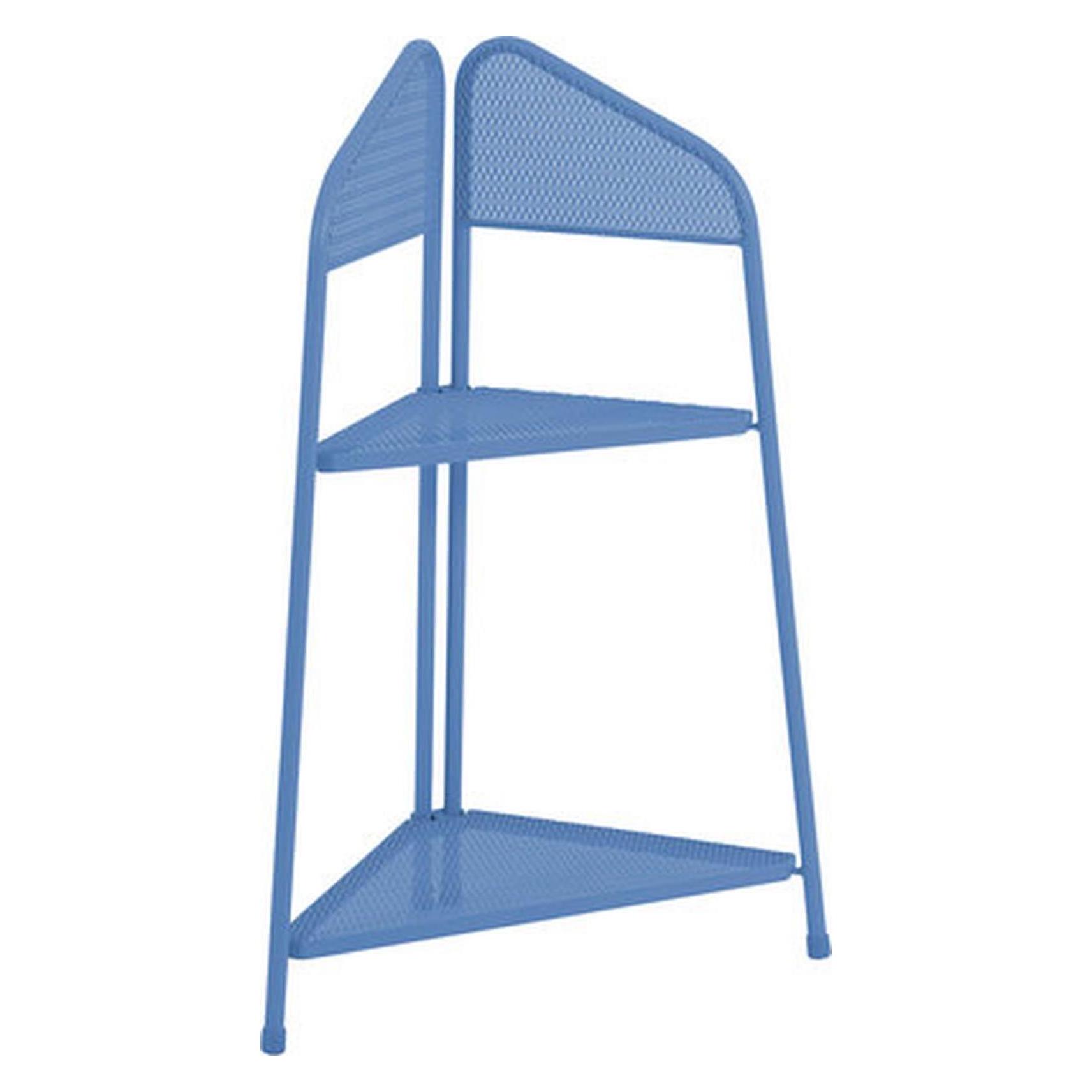 Garden Pleasure Balkon Eckregal Gela blau 100cm (950434)