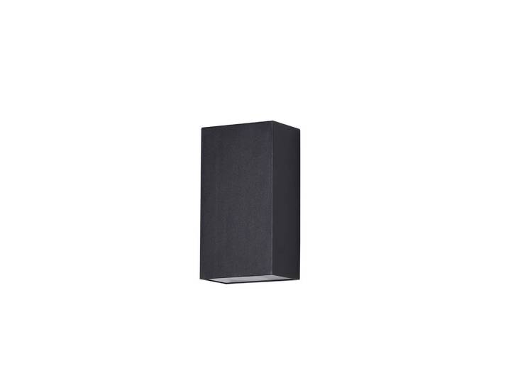 Außenwandleuchte Times Square Schwarz max. 6 Watt Wandlampe