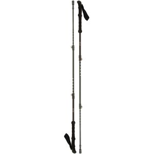 Origin-Outdoors Nordic-Walking-Stöcke Flip-Lock Set, je 254 g, 65 - 135 cm, 2-fach verstellbar, gummierter Griff, 2 Stück