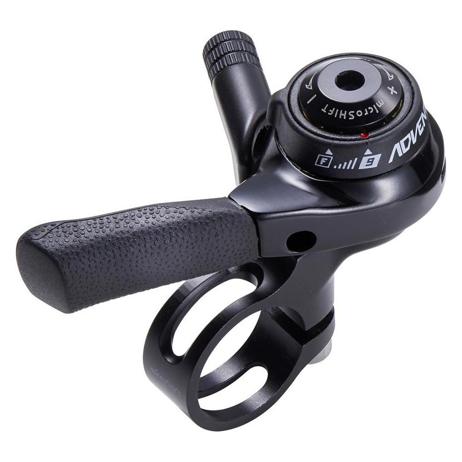 Micro Shift Microshift Daumenschaltung, 9 Gänge, nur kompatibel mit Advent (MSH-SL-M19-R)