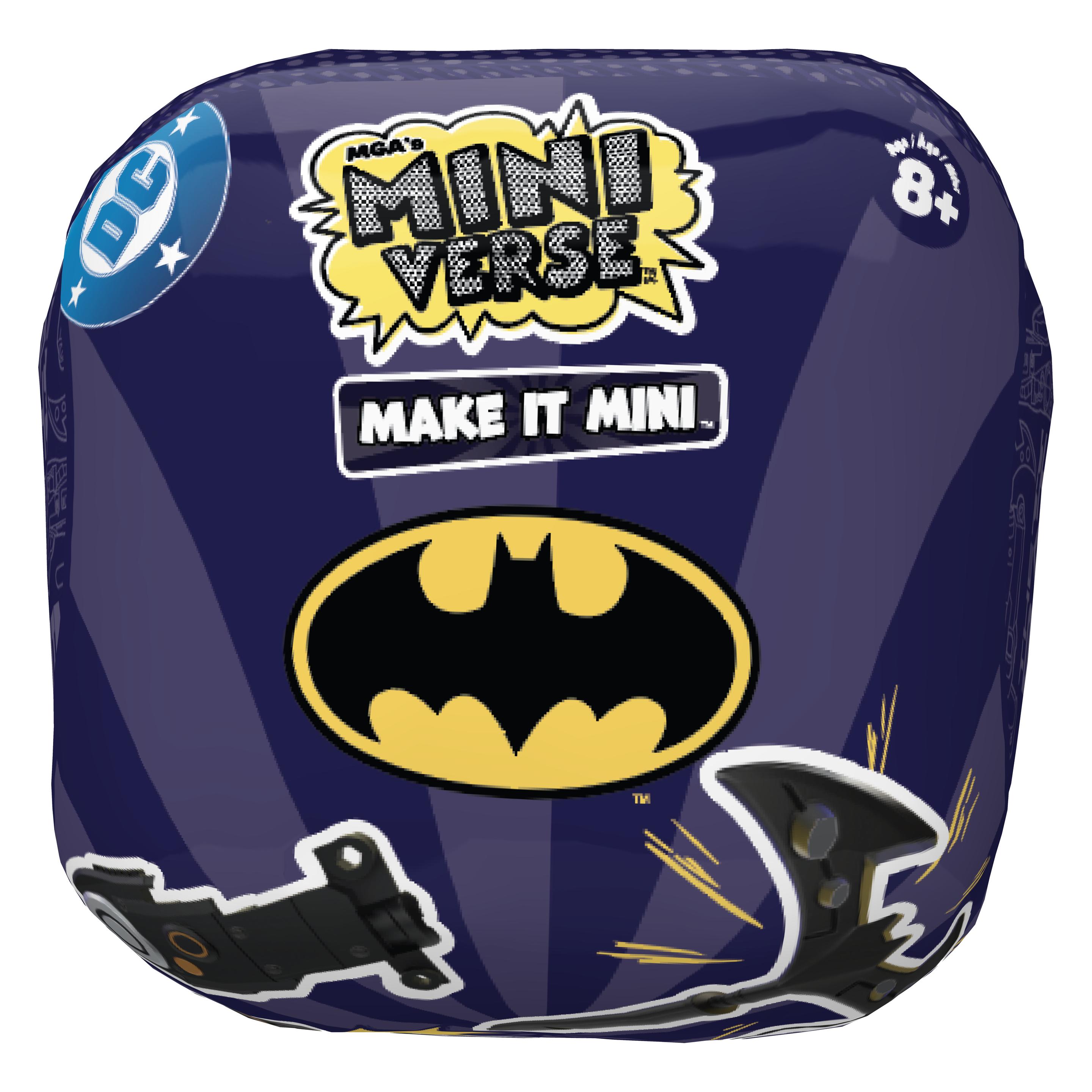 MGA Miniverse Make It Mini Batman - Serie 1 - Sammlerstück und Comic (AMOS247883)