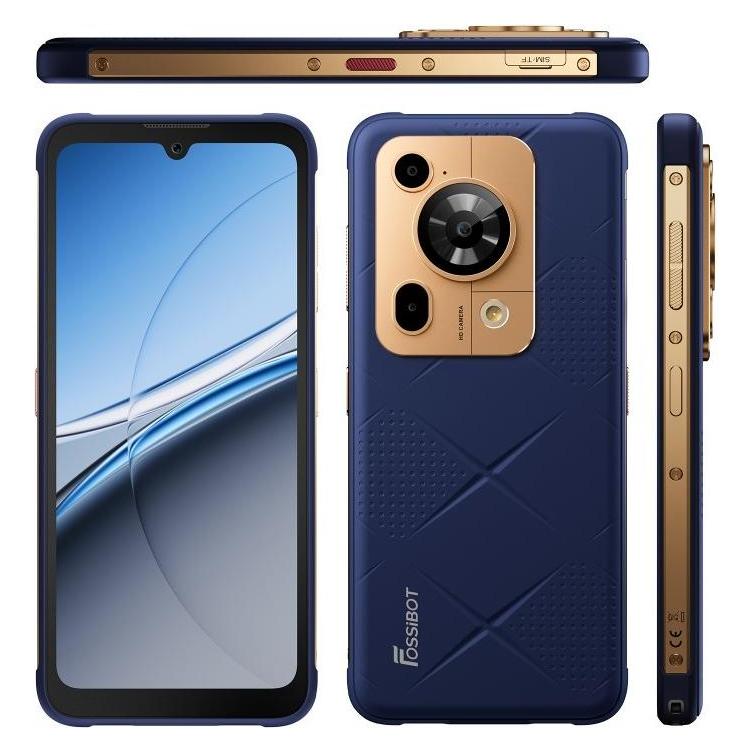 Fossibot F112 Pro (256 GB, Sapphire Blue, 6.88", Dual SIM, 5G) (FOSSIBOTF112PROBLUECH)