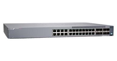Juniper EX4100-F-24P, Power over Ethernet (PoE), Rack-Einbau, 1U