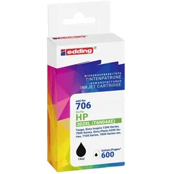 Edding, Druckerpatrone, EDD-706 schwarz Druckerpatrone kompatibel zu HP 303XL (T6N04AE)