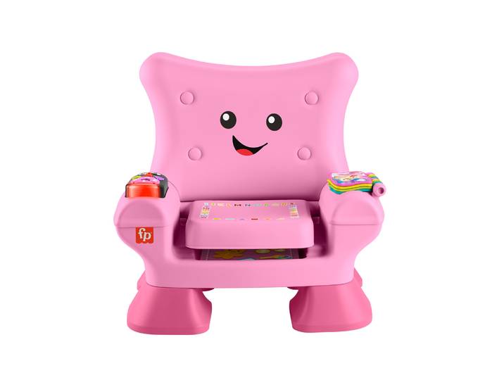 fisher-price-éveil progressif rires et éveil-chaise électronique rose
