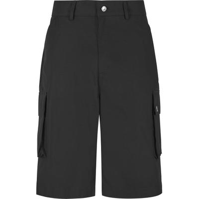 Cargoshorts PEQUS "PEQUS PEQUS Island Defender Ripstop Cargo", Herren, Gr. M, US-Größen, schwarz, 99% Baumwolle, 1% Polyurethan, unifarben, normal, Hosen