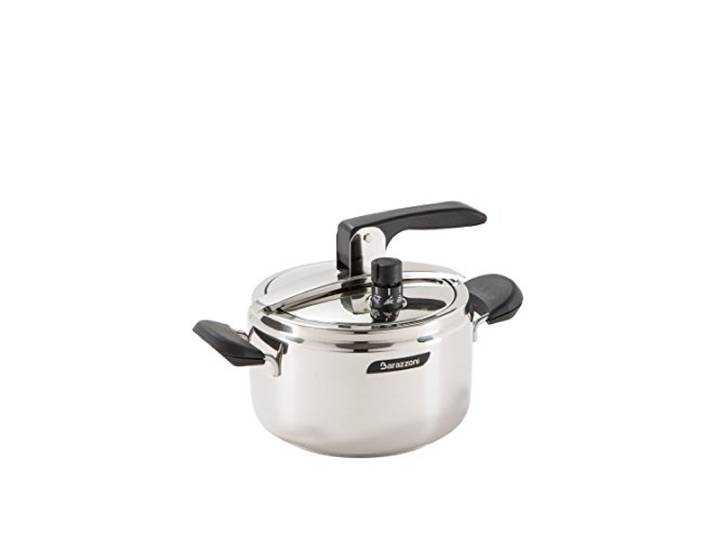 Barazzoni Schnellkochtopf Model „Rapid“, ø 18 cm, Inhalt 3.5 l, hergestellt in Italien