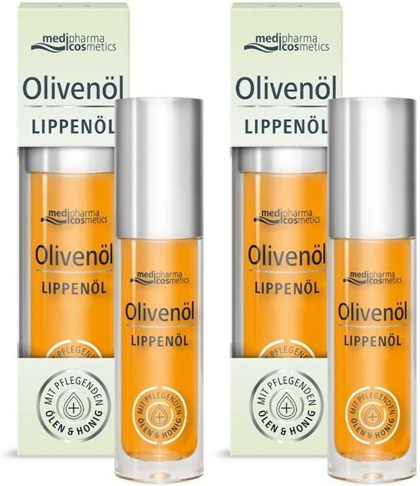 medipharma cosmetics Olivenöl Lippenöl 2x 2x4 ml Öl