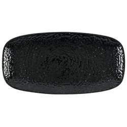 Churchill Homespun Chroma Black Platte Rechteckig 26,9x12,7cm
