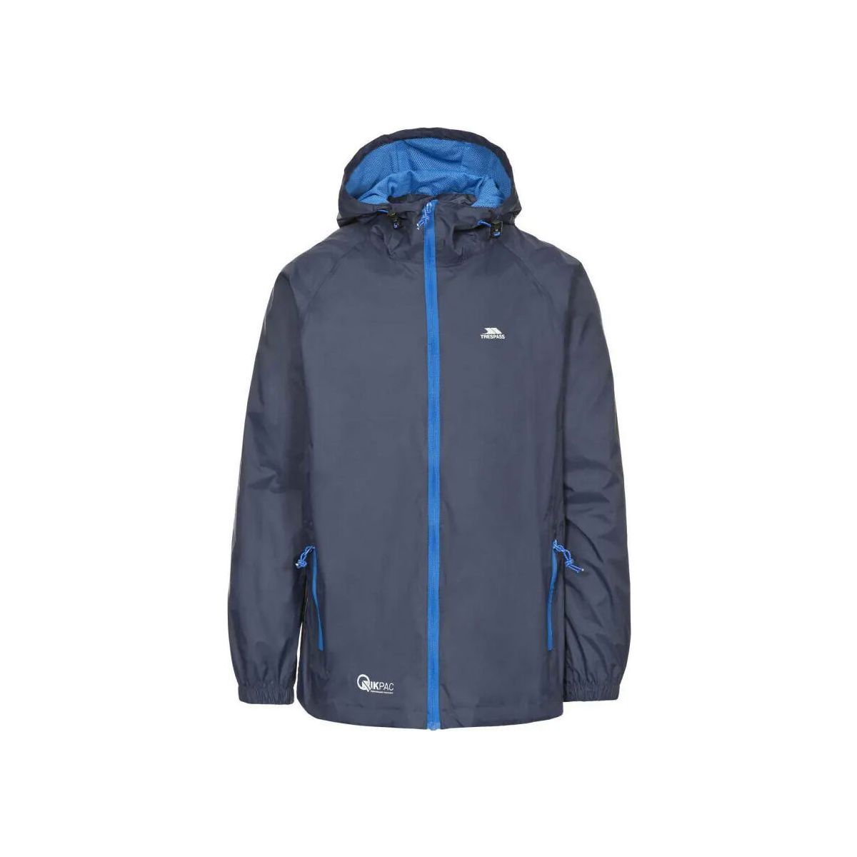 Trespass Qikpac Jacket - Unisex Packaway Jacket navy (NA1) XXL UAJKRAI10001_NA1_XXL