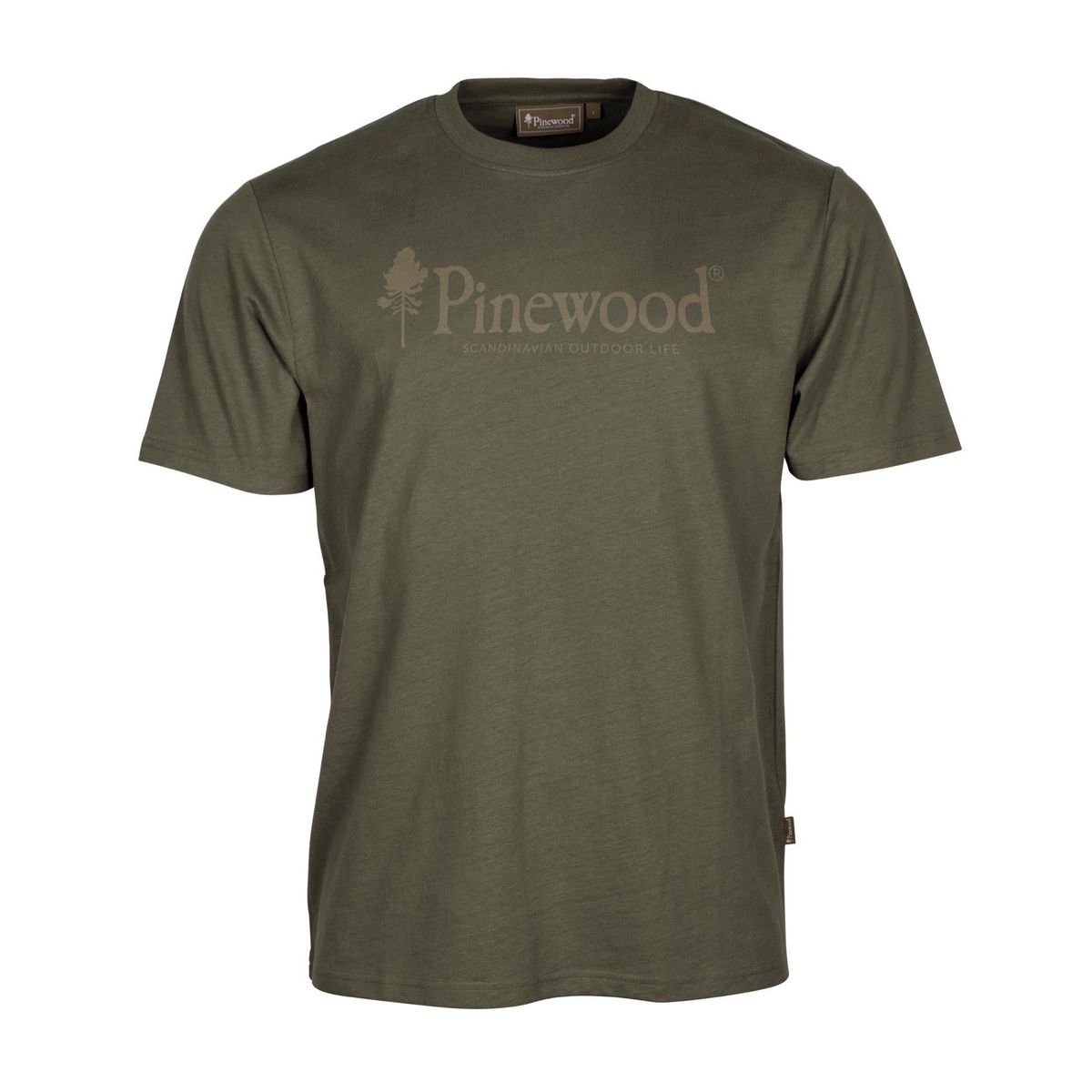Pinewood Outdoor Life T-shirt d.green (103) XXL 1-54450103009