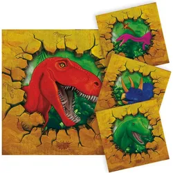 Folat, Servietten, Dino (16 Stk., 25 x 25 cm)