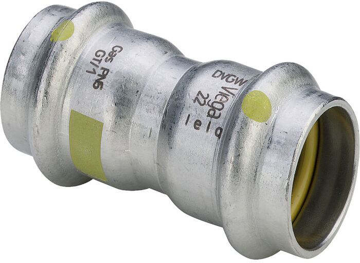 Viega Sanpress Inox G Muffe 486976 18 mm, Stahl nichtrostend, SC-Contur
