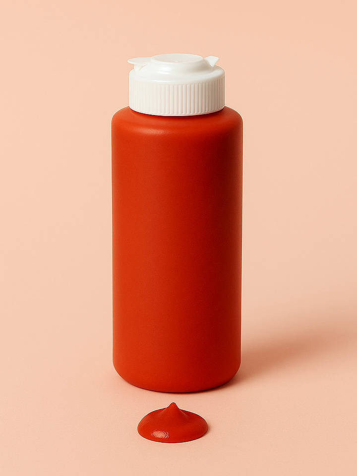 Samimi Stofffarbe in Rot - 125 ml - onesize