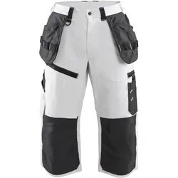 Maler-Piratenhose "X1500" weiß/grau - 56 - Weiß