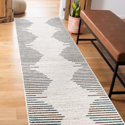 World Rug Gallery Bohemian Stripe Area Rug